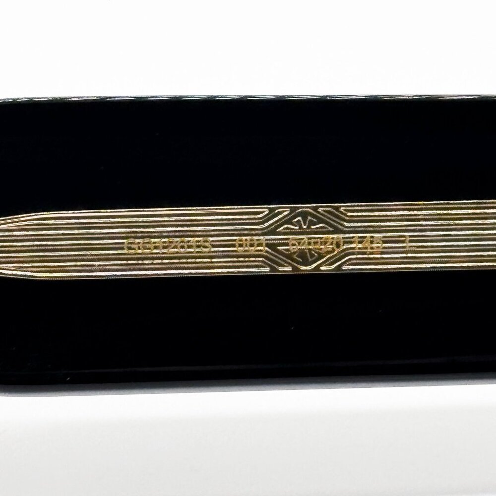 NEW GUCCI GG1261S 001 SUNGLASSES UNISEX BLACK/GRAY EYEWEAR - Picture 10 of 11